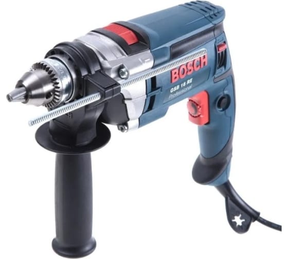 Дрель ударная BOSCH GSB 16 RE 060114E600